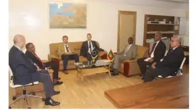 Photo de Le Ministre des Pêches s’entretient avec l’Ambassadeur, Chef de la Mission de l’Union Européenne