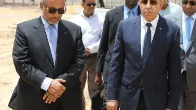 Photo de Le Président Ghazouani effectue une visite dans trois chantiers