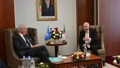 Photo de En visite en Algérie : Ahmed Attaf reçoit Staffan de Mistura