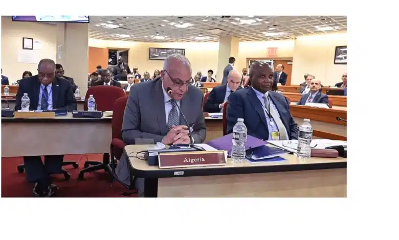 M. Attaf participe à New York à une réunion ministérielle de l’UA sur les menaces terroristes en Afrique