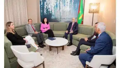 Photo de Le Président de la République s’entretient avec la Présidente du Kosovo