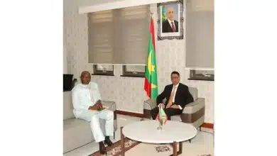 Photo de Le ministre de l’économie reçoit le représentant résident du FNUAP