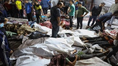 Photo de Condamnations arabes du massacre de l’hôpital d’al-Maamadani