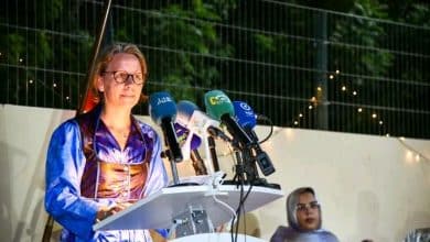 Photo de Jour de l&rsquo;Unité allemande: Discours de l&rsquo;ambassadeur d&rsquo;Allemagne