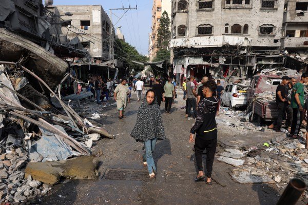 Photo de Complètement coupés du monde extérieur, les Palestiniens vivent encore l’horreur.