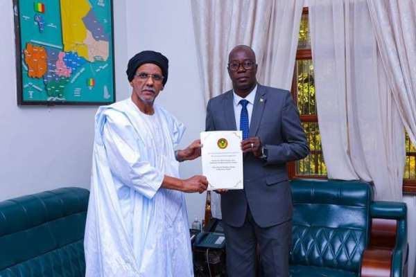 Photo de Mali : L’ambassadeur de Mauritanie présente ses lettres de créance – Mali Actu