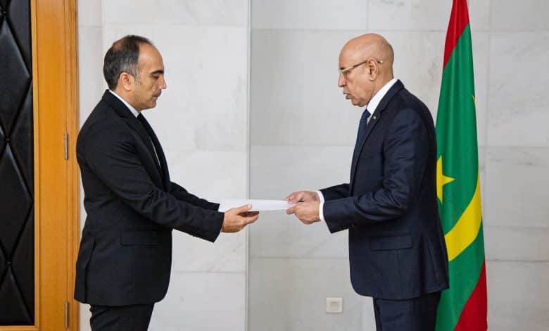 Photo de Le Président reçoit les lettres de créance de l’Ambassadeur d’Iran