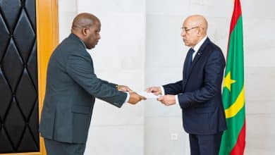 Photo de Le Président reçoit les lettres de créance de l&rsquo;ambassadeur d’Afrique du Sud