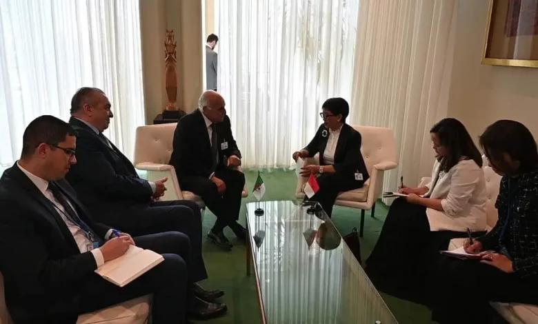 Photo de Le ministre Attaf s’entretient à New York avec son homologue indonésienne