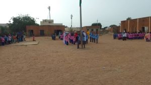 Visite du ministre de l'education au Gorgol