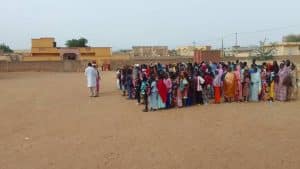Visite du ministre de l'éducation au Gorgol