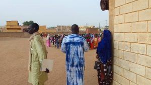 Visite du ministre de l'education au Gorgol