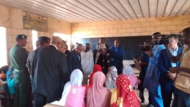 Photo de Gorgol : Visite du Ministre de l&rsquo;Éducation nationale et de la Réforme du Système éducatif.