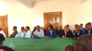 Visite du ministre de l'education au Gorgol