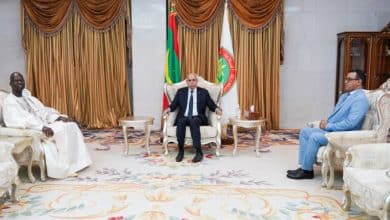 Photo de Le Président reçoit les lettres de créance de l&rsquo;ambassadeur du Sénégal