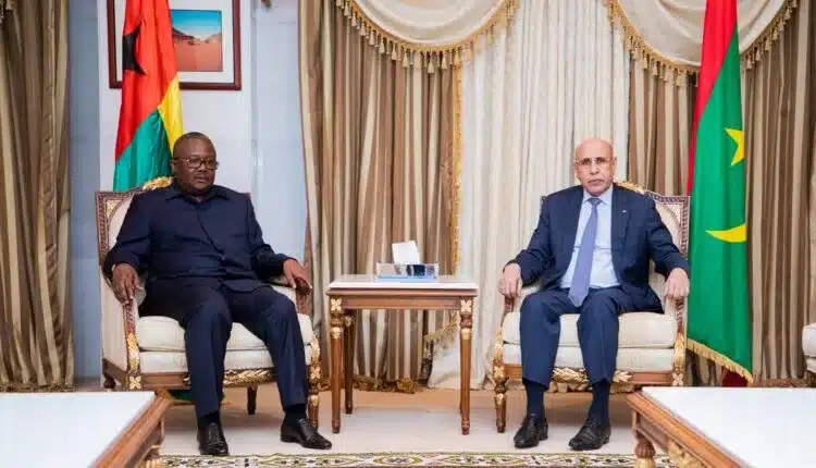 Le Président de la République s’entretient avec son homologue bissau-guinéen.