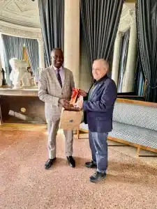 Le président Biram Dah Abeid