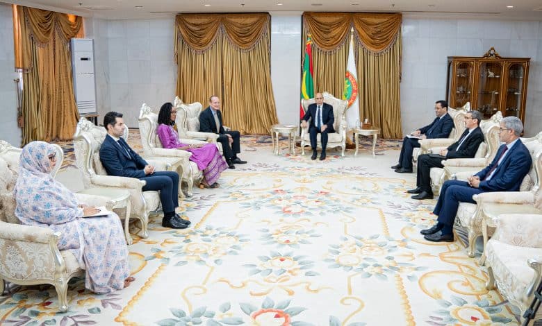Photo de Le Président de la République a reçu une délégation du Fonds Monétaire International