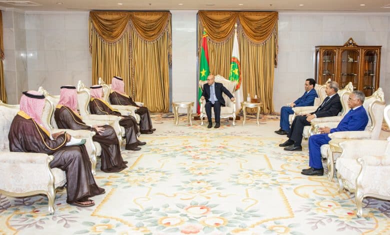Photo de Le président de la République reçoit une délégation du royaume d’Arabie Saoudite