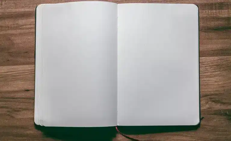 Photo de La page blanche