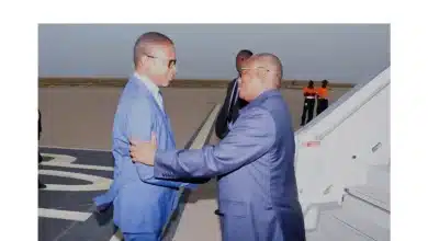 Photo de Départ de Nouakchott du président Bissau guinéen