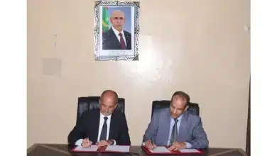 Photo de Signature d&rsquo;un mémorandum d&rsquo;entente entre l&rsquo;ambassade de France et le CDHAHRSC