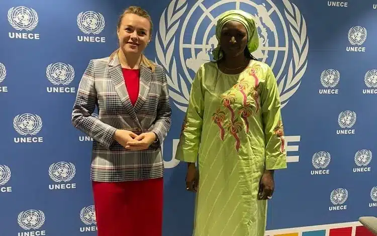 Photo de La ministre de l’environnement a rencontré la Secrétaire exécutive de la CEE