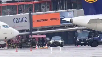 Photo de La police de la ville allemande de Hambourg a arrêté un homme et sauvé un enfant