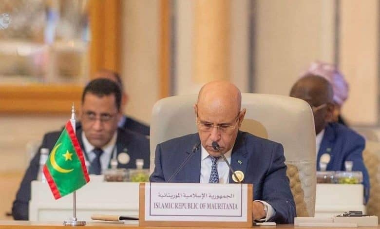 Discours du Président de la République, M. Mohamed Ould Cheikh El-Ghazouani, lors du sommet saoudo-africain