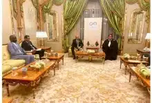 Photo de Le Président de la République s’entretient avec le président du Conseil présidentiel libyen