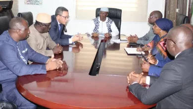Photo de Guinée : Le Haut-commissaire de l’OMVS reçu par Monsieur le Ministre, Aly Seydouba Soumah