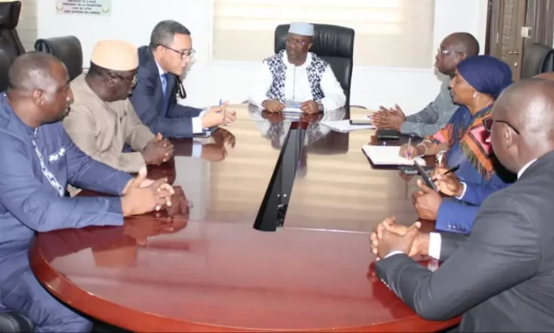 Guinée : Le Haut-commissaire de l'OMVS reçu par Monsieur le Ministre, Aly Seydouba Soumah
