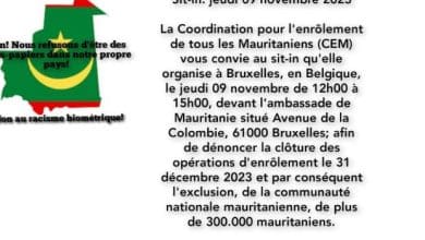 Photo de Organisation des sit-in devant les centres d&rsquo;enrôlement