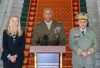 Général Langley célébre la fête de l'indépendance mauritanienne