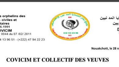 Déclaration : COVICIM- Collecif des veuves 1 Photo de Déclaration : COVICIM- Collecif des veuves