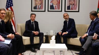 Photo de Le secrétaire d&rsquo;État américain Anthony Blinken est arrivé en Jordanie