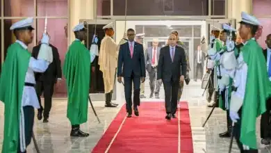 Photo de Le couple présidentiel se rend en Arabie saoudite