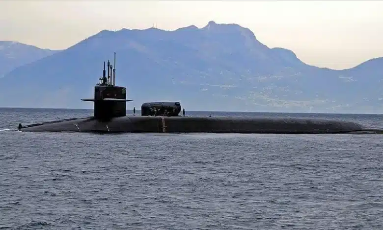 Photo de Un sous-marin nucléaire américain fait une démonstration de force au Moyen-Orient