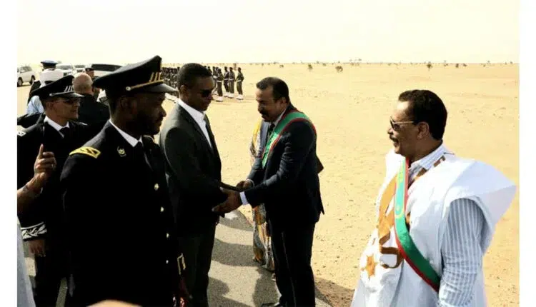 Le Premier ministre, Mohamed Bilal Messoud est arrivé à Benichab