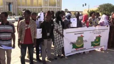 Photo de Sit-in contre la date butoir pour la fin de l’enrôlement complémentaire.