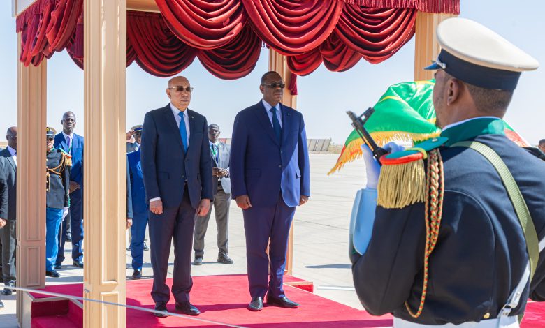 Macky Sall en visite d’amitié et de travail en Mauritanie (Photos)