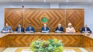 Photo de Mauritanie: Réunion hebdomadaire du Conseil des ministres