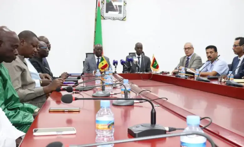 Photo de Discussions mauritano-sénégalaises autour de l’accord de pêche