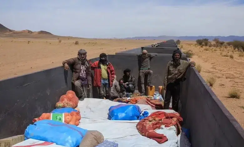 À travers le Sahara en train