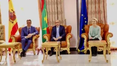 Photo de Le Premier ministre espagnol et la Présidente de la Commission européenne sont arrivés à Nouakchott