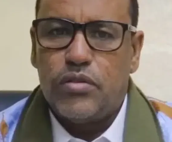 Photo de Ahmed Jiddou Zeïne, secrétaire fédéral du parti INSAF et député :