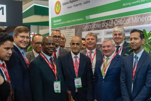Photo de Communiqué de Presse: Le Ministre Mauritanien, Kinross Gold et une délégation d’acteurs du secteur minier participent au 30ème Salon Mining Indaba