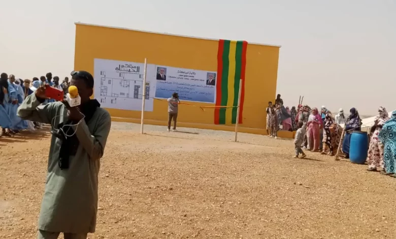 Photo de Visite de travail du Wali du Brakna dans la commune de Maghta lehjar et d’Ouedamour