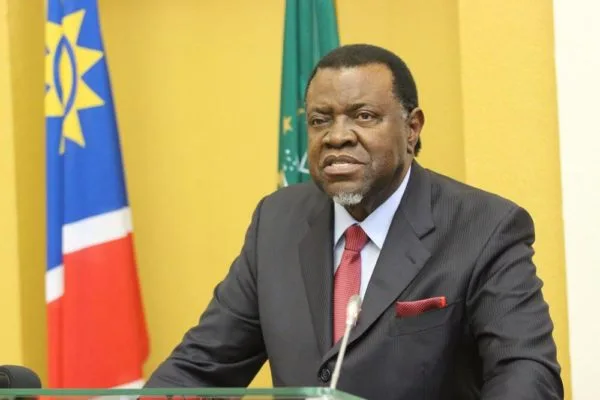 Photo de Namibie : Le président Haji Geingob est décédé