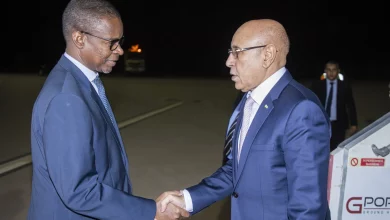 Photo de Le Président tournant de l’Union africaine regagne Nouakchott.